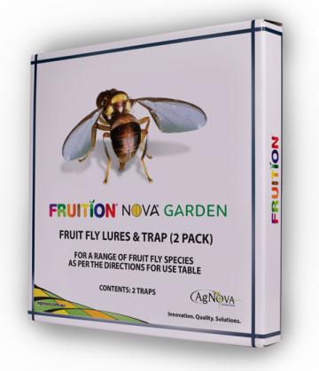 FRUITION<sup>®</sup> NOVA<sup>®</sup> Garden Fruit Fly Lures & Trap